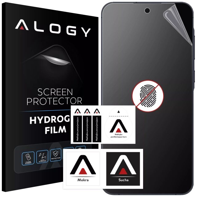 „MATTE“-Folie für Samsung Galaxy A55 5G Hydrogel Alogy HydroSkin Matte Pro™ Display für „FINGERPRINT FREE“-Hülle
