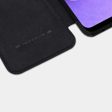 Nillkin Qin Lederholster für Samsung Galaxy A03s rot