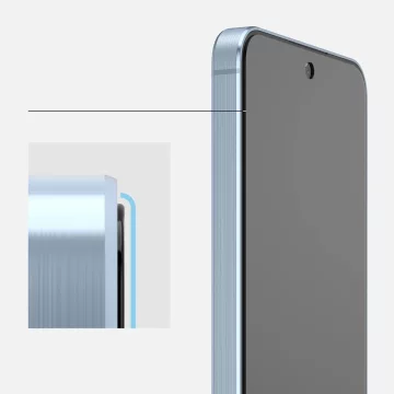 Ringke Easy Slide 2er-Pack gehärtetes Glas für Samsung Galaxy A55 5G Klar