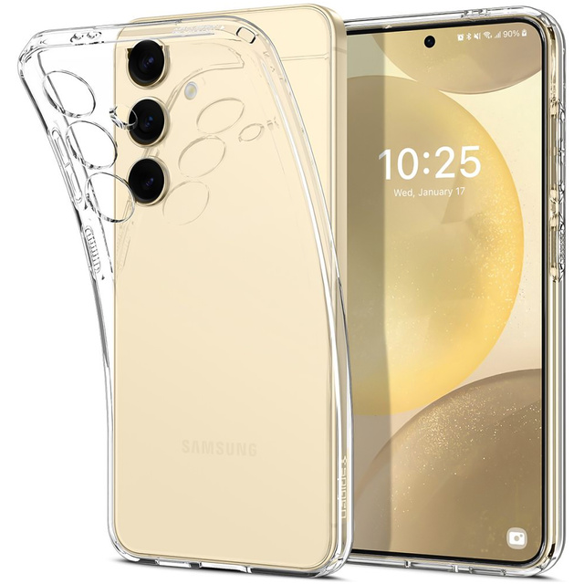 Etui do Samsung Galaxy S24 Spigen Liquid Crystal Case obudowa plecki na telefon Crystal Clear