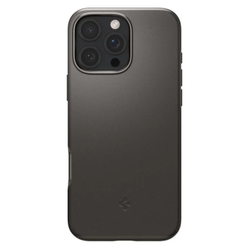 Etui do iPhone 16 Pro Spigen Thin Fit Mag Gunmetal MagSafe