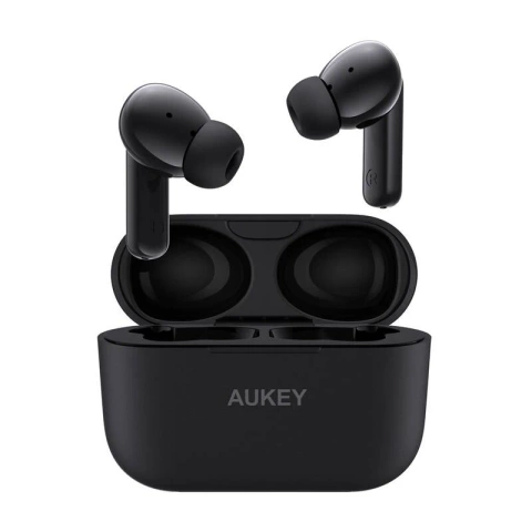Aukey EP-M1NC TWS Schwarze kabellose Kopfhörer – Bluetooth 5.1, ANC, 24H
