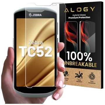 Hybridglas für Realme 11 Pro 5G / Pro Plus Displayschutzfolie Alogy Flexi Glass 9H Hüllenfreundlicher flacher Displayschutz