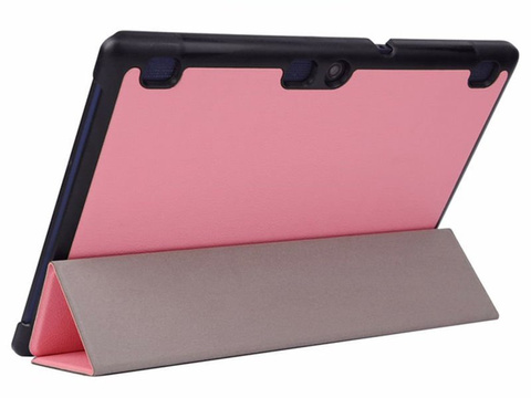 Etui Smart Cover do Lenovo Tab2 A10-70/ Tab3 10 Plus X70 Różowe