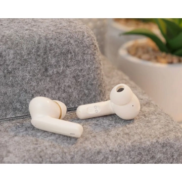 HOCO TWS EQ6 Kabellose Bluetooth-Kopfhörer Ladehülle Weiß