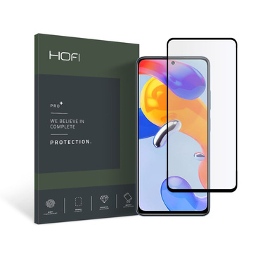 Hofi Glass Pro Panzerglas für Xiaomi Redmi Note 11 Pro / 11 Pro 5G Schwarz