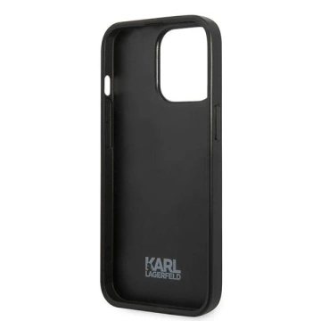 Etui Karl Lagerfeld KLHCP13LPMNFIK1 für iPhone 13 Pro / 13 6,1" Flower Ikonik Karl