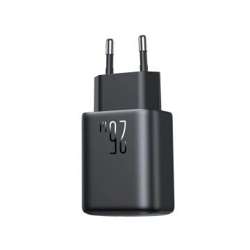Joyroom Netzwerkladegerät USB-C / USB-A 25W SFC / PPS / PD - Schwarz