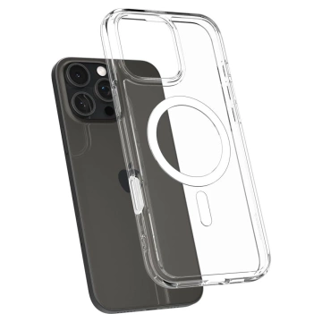 Etui Spigen Ultra Hybrid „T“ Mag Magsafe iPhone 16 Pro Max Weiß