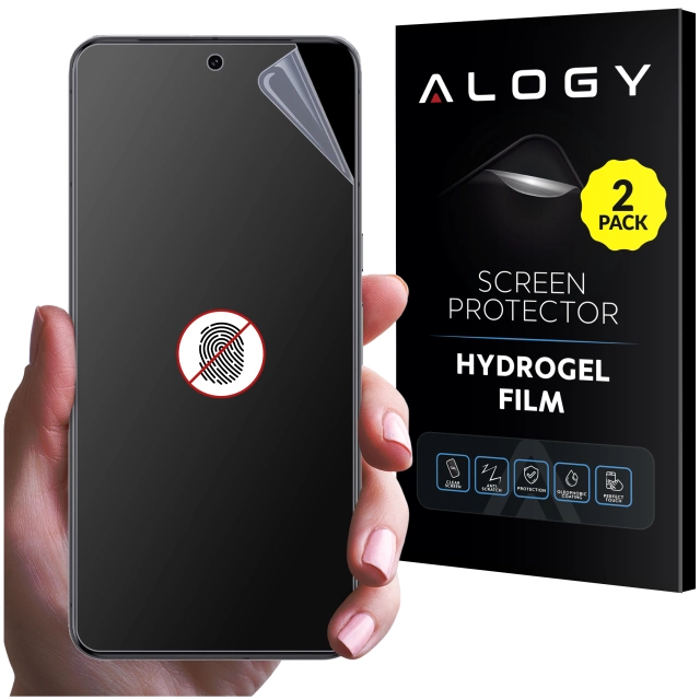 2x Folia "MATOWA" do Google Pixel 7 Pro Hydrożelowa Alogy HydroSkin Matte Pro™ na ekran do etui "BEZ ODCISKU PALCÓW"