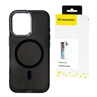 Etui do Samsung Galaxy S25 Ultra Wozinsky Glitter MagSafe Czarne Brokatowe