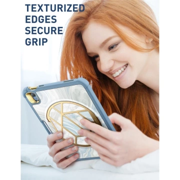 Etui für Tablet Supcase Cosmo für Apple iPad 10.9 2022 MARBLE BLUE