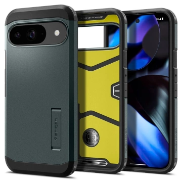 Hülle Spigen Tough Armor für Google Pixel 9/9 PRO Abyss Green