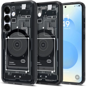 Etui do Samsung Galaxy S25 Black Spigen Ultra Hybrid Mag MagSafe