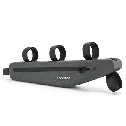 Rockbros AS-052 Rahmen-Fahrradtasche 1,5L Grau Wasserdicht
