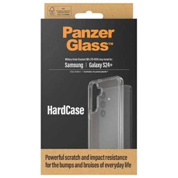Etui do Samsung Galaxy S24+ Plus PanzerGlass HardCase D3O Clear