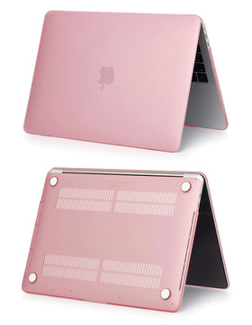 Etui Alogy Hard Case mat do Apple MacBook Air 2018 13 różowe