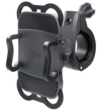 Universal 3mk Fahrradhalter Pro für Scooter Telefon Trolley Motorrad Schwarz