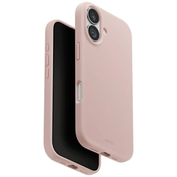 Etui Ochronne do iPhone 17 UNIQ Lino Magclick Pink