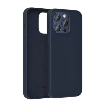 iPhone 15 Pro Vention KUFL0-30 MagSafe Hülle, Marineblau