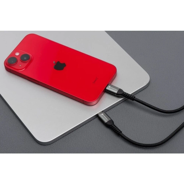 Kabel USB-A do USB-C 3m 66W Nylon Quick Charge 3.0 SUPERVOOC