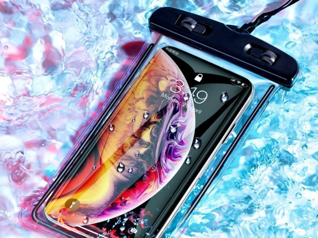 Etui x2 wodoodporne Alogy wodoszczelne uniwersalne IPX8 do 6.5" Czarne