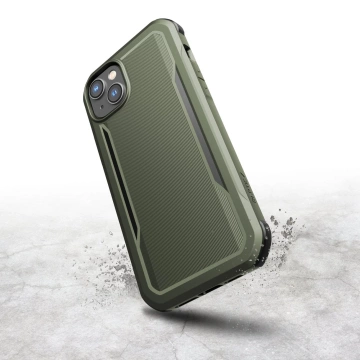 Raptic Fort Case iPhone 14 Pro mit gepanzerter MagSafe-Hülle grün
