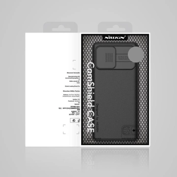 Nillkin CamShield Pro Case pancerne etui pokrowiec osłona na aparat kamerę Samsung Galaxy A42 5G czarny