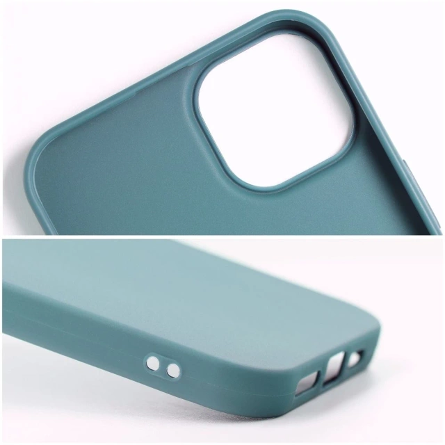 Schutzhülle MATT Case für iPhone 15 Plus, dunkelgrün