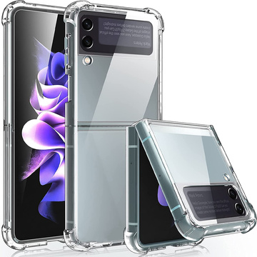 Etui Pancerne ShockProof Alogy Case für Samsung Galaxy Z Flip 3 5G Clear