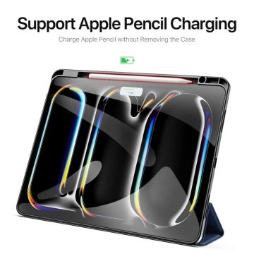 Etui ochronne z rysikiem do iPad Pro 13 (2024) DUX DUCIS DOMO Czarne