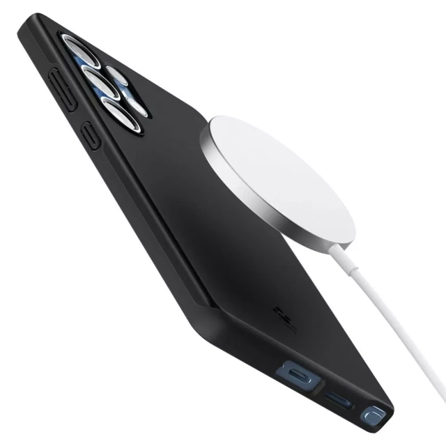 Etui do Samsung Galaxy S25 Ultra Black Spigen Thin Fit Mag MagSafe