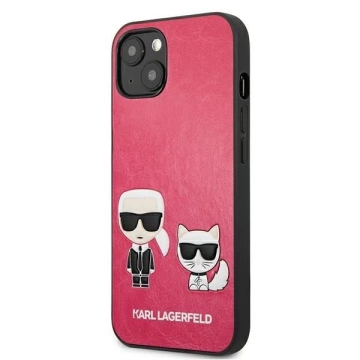 Karl Lagerfeld KLHCP13SPCUSKCP iPhone 13 mini 5,4" fuksja/fuchsia Hardcase Ikonik Karl