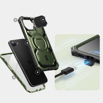 Hülle Supcase ArmorBox Mag MagSafe iPhone 16e Guldan