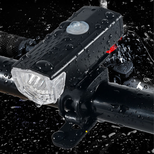 Lampka rowerowa przednia Alogy światełko na przód na rower hulajnogę oświetlenie LED 300 LM