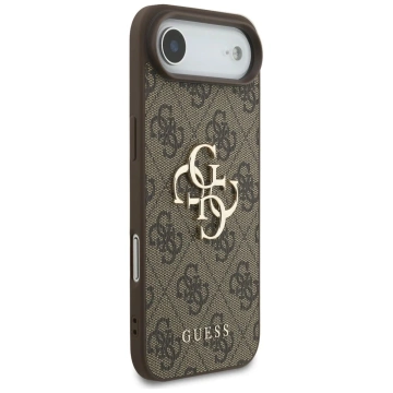 Etui Guess Hardcase 4G Big Metal Logo do iPhone 17 Air, brązowe