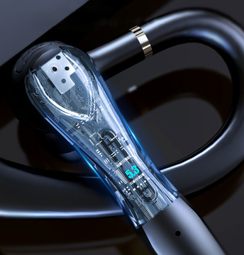 Alogy ENC BT TWS Bluetooth 5.3 Wireless Earphone Headset mit Ladekoffer Schwarz