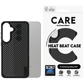 Etui CARE do Samsung Galaxy S25+ by PanzerGlass Feature Case Ekologiczne Czarne