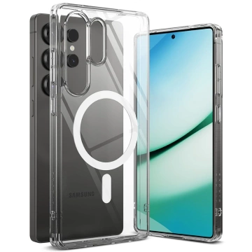 Etui do Samsung Galaxy S25 Ultra Clear Ringke Fusion Magnetic MagSafe