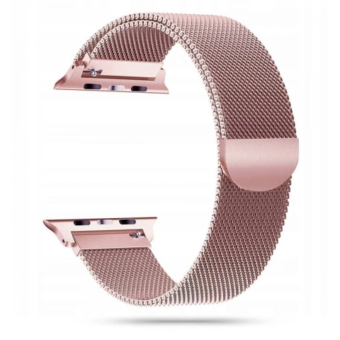 Tech-protect Milaneseband Apple Watch 4 / 5 / 6 / 7 / 8 / se (38 / 40 / 41 mm) Roségold