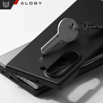 Hülle für Samsung Galaxy Z Fold 6 Hülle Dünne Handyhülle Alogy Protective Matte Black