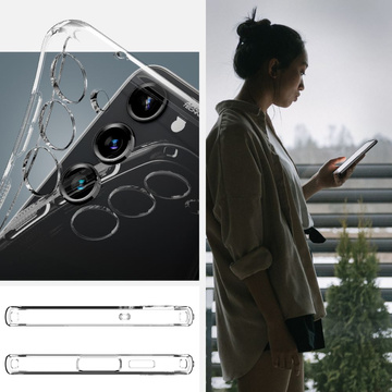 Spigen Liquid Crystal Schutzhülle für Samsung Galaxy S23 Crystal Clear