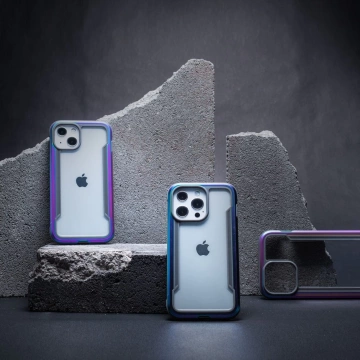 Raptic Shield Case iPhone 14 gepanzerte Hülle blau