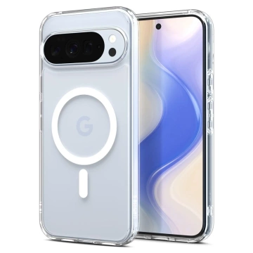 Etui Ochronne do Google Pixel 10 Pro XL Spigen Ultra Hybrid Mag MagSafe Clear White