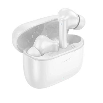 Hoco EQ2 TWS Kopfhörer Weiß Bluetooth 5.3 Hülle 7h Arbeitszeit