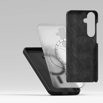 Etui für Samsung Galaxy S25 Plus Schwarz Ringke Silikon Magnetisch MagSafe