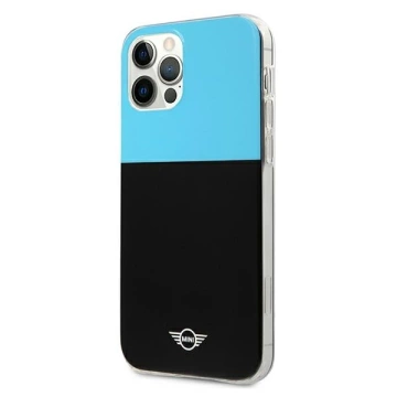 Color Block Hardcase-Handyhülle für iPhone 12 Pro Max blau/blau