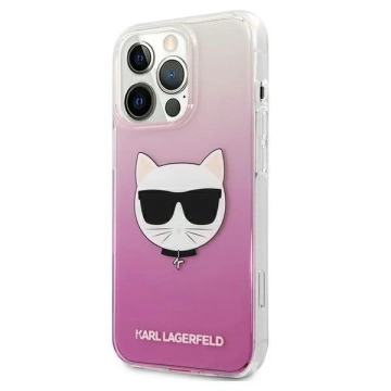 Karl Lagerfeld KLHCP13XCTRP iPhone 13 Pro Max 6,7 "Hardcase Pink / Pink Choupette Head