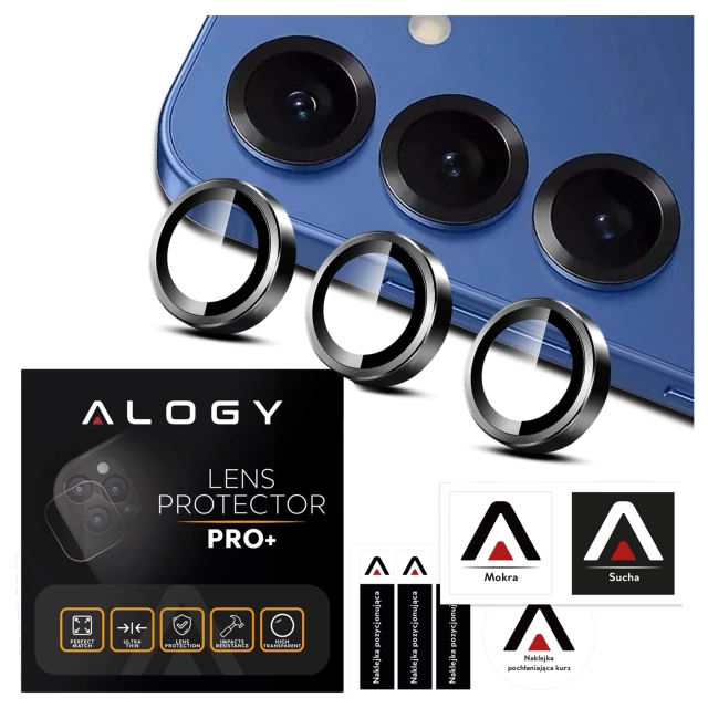Szkło do Samsung Galaxy S25 Plus nakładka na aparat obiektyw obiektywy aparatu Alogy ProCam Shield™️ osłona ochronna
