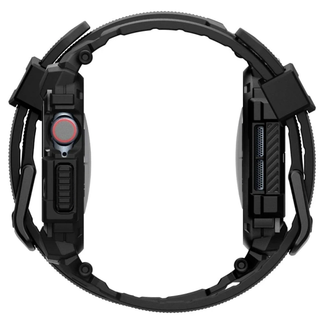 Pasek Spigen Rugged Armor ”pro” do Apple Watch 10 (42 Mm) Matte Black